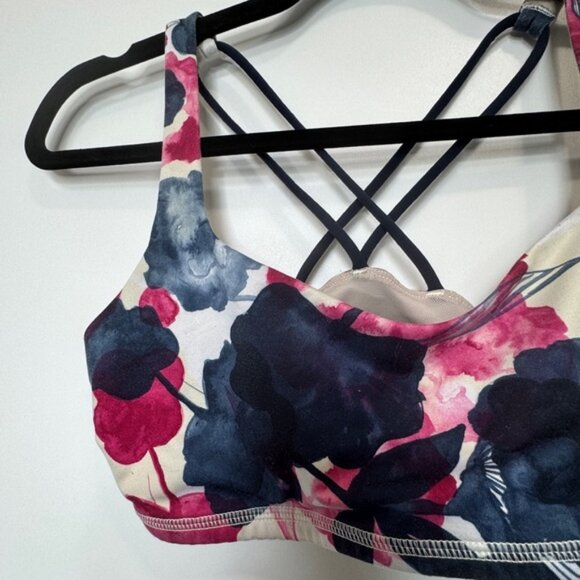 Knix Evolution Floral Bra Blue - Picture 4 of 6